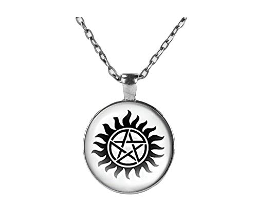 Fait à la main Pendentif Colliers personnalisable, photos, Supernatural Tatouage Collier Cover