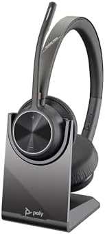 Poly - Voyager 4320 UC Wireless Headset + Charge Stand (Plantroni...