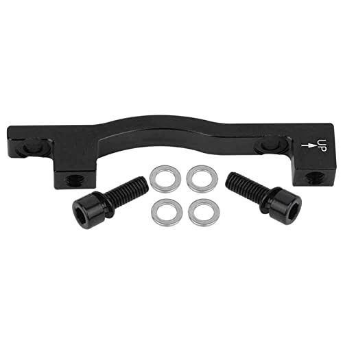 Ymiko 160 to 203 Post Mount Adapter 160mm 203mm 180mm disc Brake 185 Rotor Front calliper and Spare Parts Caliper Bracket Spacer Disk qm41 is Rear 180 mm