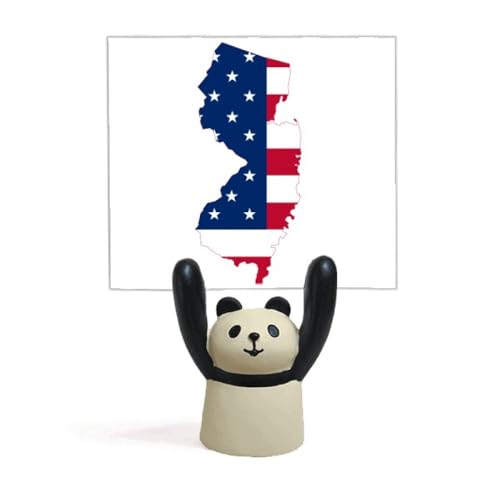 Porte-mémo Panda New Jersey avec support pour décoration de bureau