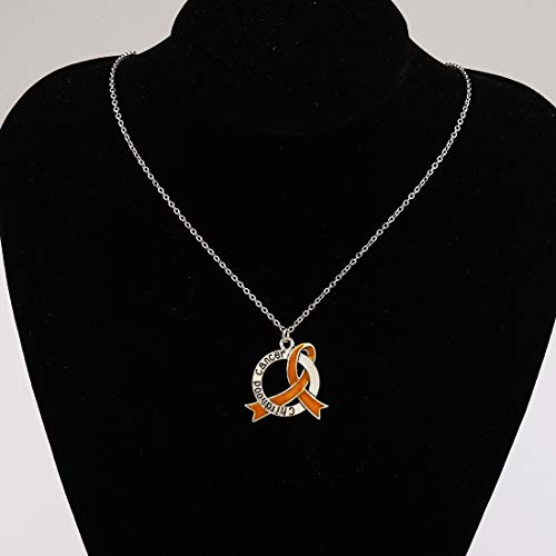 CENWA Childhood Cancer Awareness Ribbon Clip-on Charm/Necklace Childhood Cancer Support Jewelry4