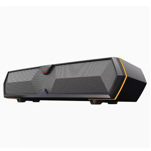 Altavoz de escritorio con subwoofer grande y micrófono para mejorar el audio de tu PC