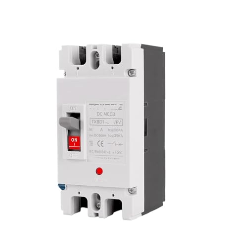 Disjoncteur DC 2P 125A boîtier moulé pour protection photovoltaïque