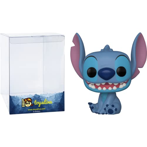 S T I T C H : P O P ! Vinyl Figurine Bundle With 1 Compatible 'Toysdiva' Graphic Protector (1045-55617 - B)