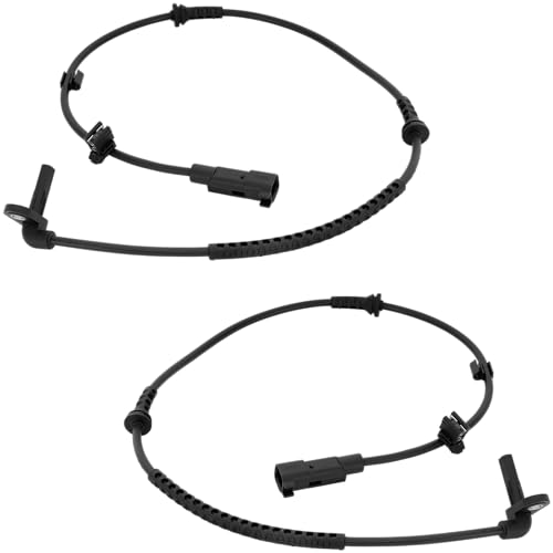 Set of 2 Front (Left+Right) ABS Wheel Speed Sensors, Fits for 2012-2020 Chevrolet Sonic, Replaces OEM 94544449, 95019935, 10253
