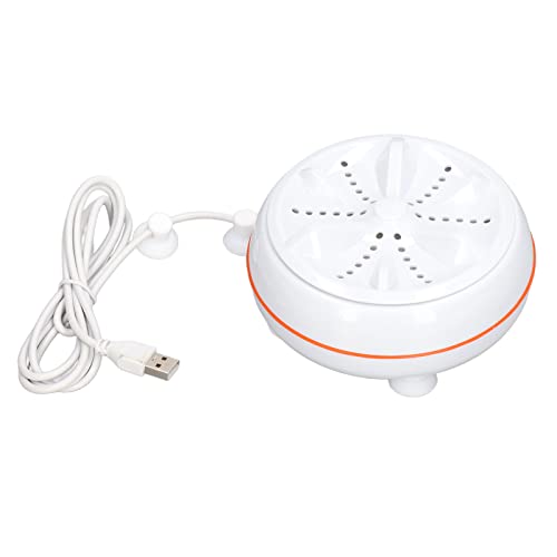 Draagbare USB ultrasone mini-wasmachine 27 W voor persoonlijk wasgoed, wit
