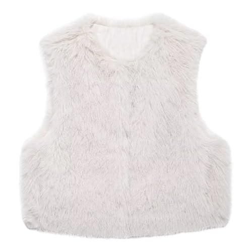 Gilet luxueux en similicuir veste chaude haut de gamme