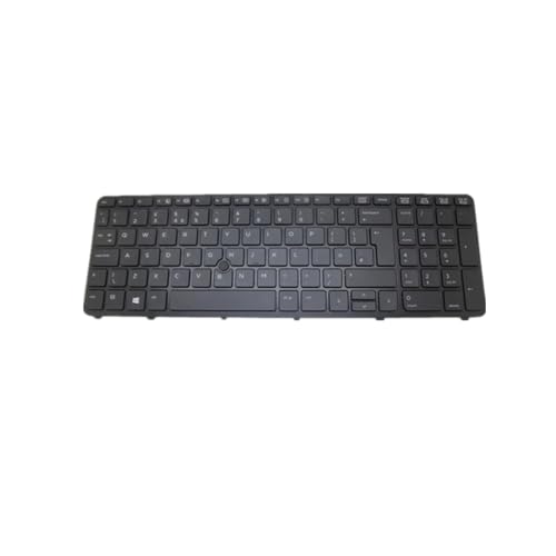 Teclado HP 242 G1 layout UK English repuesto de portátil negro