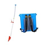 XCHSXYL Strumento di Semina 25L Spandiconcime Manuale Strumento di Semina da Giardino Spruzzatore di Fertilizzante Spandiconcime Multifunzione per seminatrice Manuale per Prato (