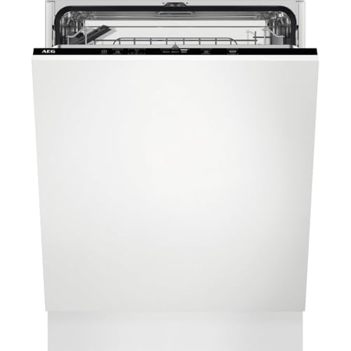 AEG Lave-vaisselle 13 personnes, intégré, intégré, coloré, programme automatique, consommation d'eau de 15 litres, classe C