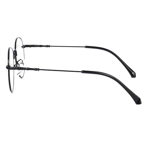 Image of Dervin Zero Power Computer Bluelight Blocking Glasses For Men and Women | Blue Cut Computer Glasses | Full Rim Oval Shape Glasses | Anti Glare, Lightweight & Blocks Harmful Rays