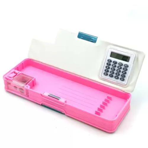 Image of Unicorn Calculator Pencil Boxs With Stationery Set For Girls Geometry Box Best Return Gift for Kids unicorn stationery set unicorn pencil