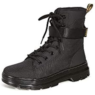 Dr. Martens Unisex 101 6 Eye Boot, Black Nappa, 9 Women 8 Men US