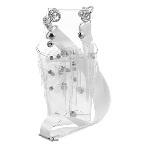 Paquet pour ciseaux de coiffure Homoyoyo transparent en pvc avec ceinture