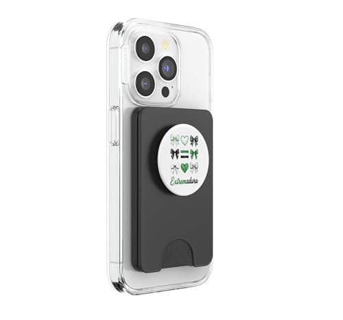 PopWallet para MagSafe Chicas extremeñas Coquette Bow con soporte PopSockets integrado 4