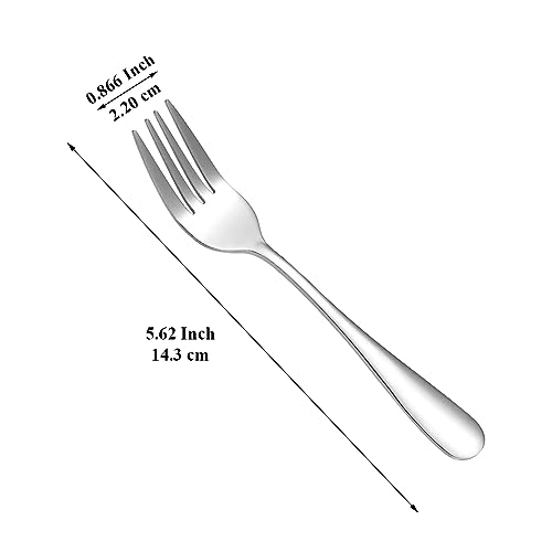 Evanda 1. ARGENT Dessert Forks Set Of 12 Pack thumb #1