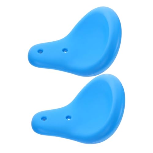 Kisangel 2Pcs Outdoor Fitness Equipment Accessories for Play Areas Community Parks and Playgrounds Blue Color