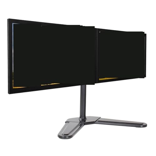 Support de bureau pour double écran inclinable et rotatif DZ18 - 3