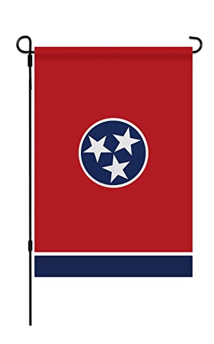 Tennessee Flag Small Tennessee State Garden Flags for Yard Patio Porch Outdoor Decorations