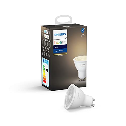 Ampoule connectée GU10 Philips Hue spot LED blanc variable Bluetooth compatible maison connectée - 6