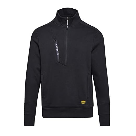 Diadora Utility - Felpa Hz Litework XL, Colore: Nero