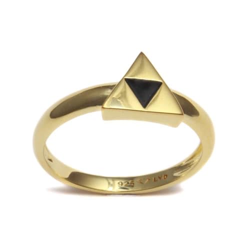 Bague gaming Triforce en argent 925 : dites adieu aux bijoux fantaisie qui verdissent