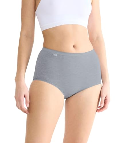 Sloggi Women's Basic+ Maxi C4P Briefs, Multiple Colours 14, 40 (Pack of 4), Multiple Colours 14, 14