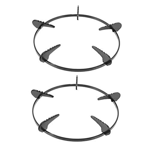 VERDANVERSE 2 Piezas Soporte para Cocina Gas Alta Resistencia al Calor y Antideslizante para Estabilizar Woks y Quemadores de Gas
