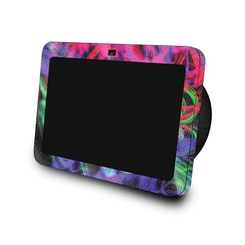 Image of Glossy Glitter Skin Compatible with Amazon Echo Show 8 (3rd Gen, 2023) - Neon Splatter - Premium 3M Vinyl Protective Wrap Decal Cover - Easy to Apply, Crafted in The USA by MightySkins