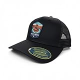 Grand Canyon Horseshoe Bend Trucker Hat - Black Snapback Mesh Cap with Woven...