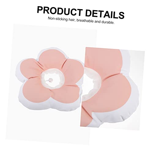 Collar de gato para evitar rascado postoperatorio, cuello protector de flor rosa 4