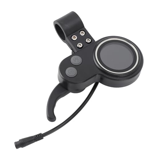 Alomejor Lcd-display voor elektrische step met 6 pinnen 36-60 V instelbare spanning, geschikt voor elektrische fietsen van 10 inch - Afbeelding 5