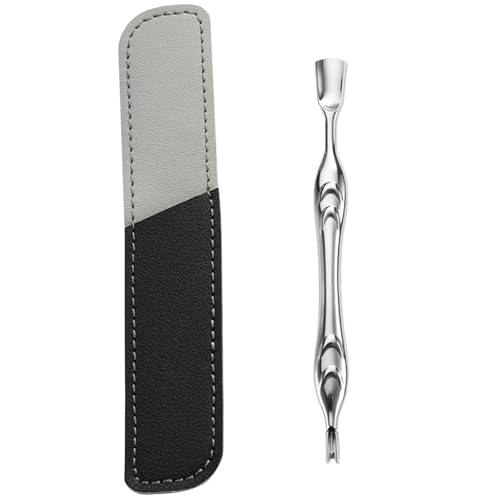 Nagelhautschieber Mit Gabel Edelstahl Schneider Entferner Einfach Zu Bedienende Nagelpflege Für Salons Doppelkopfschneider Edelstahl Schieber Entferner