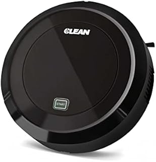 SimileLine Automatic Smart Robot Vacuum Cleaner, 3-in-1 Cleaning Robot, Anti-Collision Strip Design, Quiet Slim, Household Essentials for Pet Hair, Marble, Ceramic Tiles and Hard Floors, (XF0003)