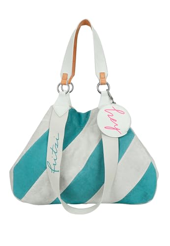 Sac de courses Izzy Fritzi aus Preussen frottee cabas en éponge couleur sable des Caraïbes