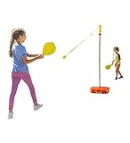 HearthSong® Portable All Surface Classic Swingball Tetherball Outdoor Yard Game with Carrying Case