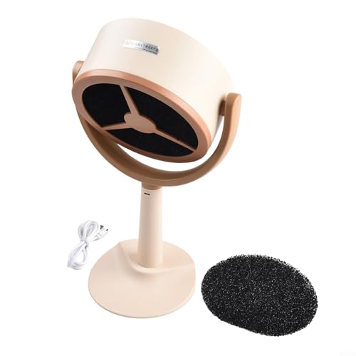 La cappa da tavolo di buon gusto rimuove efficacemente il fumo durante i barbecue interni, alimentata dalla comoda funzione di ricarica USB