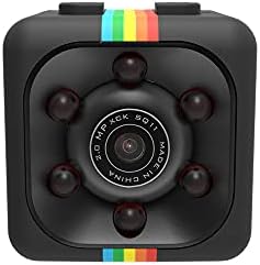 QEBIDUM Nanny Cam Hidden Camera, Smallest Built in Battery Rechargeable Handheld Wear Mini HD 1080P Motion Sensor Night Vision Little Digital Video Recorder Spy Camera for Home Indoor House Security