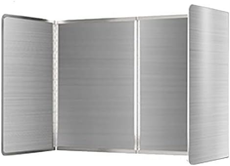 Stainless Steel Splatter Guard for Stove - 2/3/4 Sided Foldable Grease Screen, Cooking Heat Insulation, Prevent Oil & Smoke Splatter - Kitchen Essential