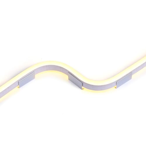 Image of Yescom 20Pack 1 inch Commercial Warm White Rope Light Aluminium Mounting Clip