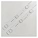 MAXINGJULQ 10 PCS 420mm LED Backlight Strip 6 Lamp for DIY All-Purpose Compatible Update CCFL LCD TV 3V for 1
