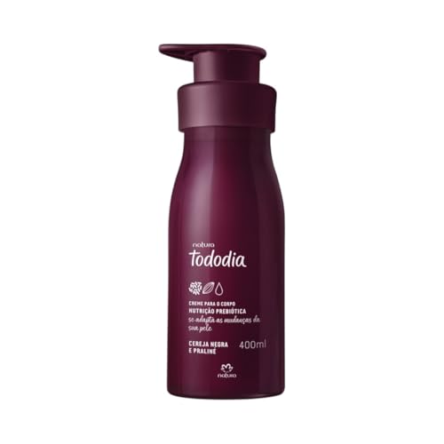 Creme Hidratante Tododia Cereja Negra e Praliné Natura 400ml