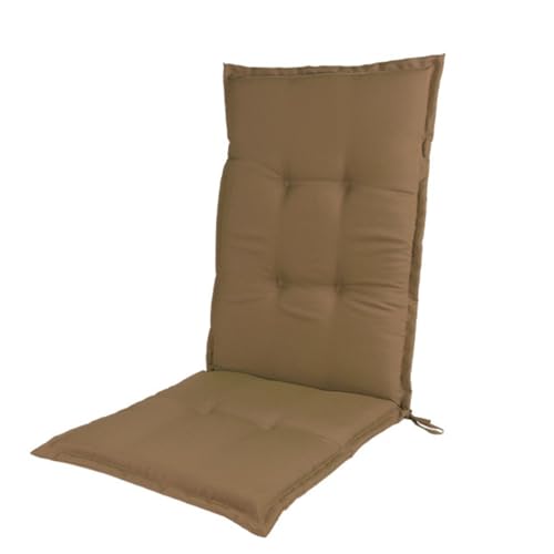 Coussin de chaise Adirondack FANDIAO à dossier haut avec liens de fixation intégrés