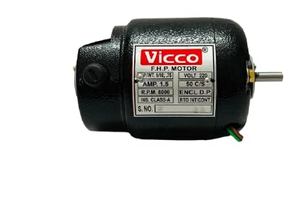 Vicco F.H.P. Motor for Bag Closer Machines (High Speed) | | High-Speed Performance | Compact & Durable | Ideal for Industrial Bag Stitching Use