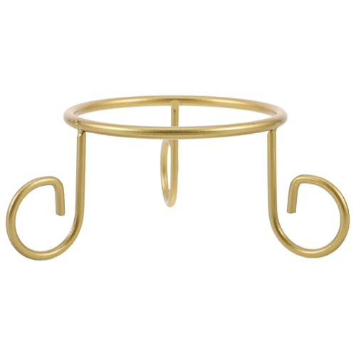 Milisten Soporte de Hierro Forjado Negro para...