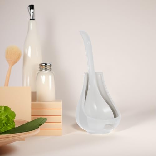 Cuillère céramique DOITOOL de qualité supérieure avec repose-cuillère pour buffet chic - 7