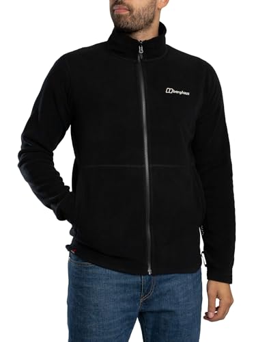 Berghaus Prism Micro Polartec Interactive - Chaqueta de forro polar para hombre, color negro, talla L