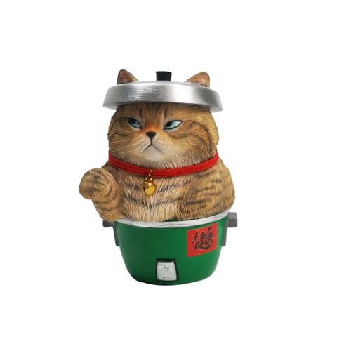 Statue de chat porte-bonheur Dharma AMITD pour rompre la monotonie - 2