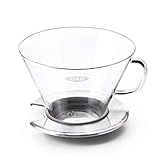 OXO 11207100 Pour Over Dripper, Clear, One Size