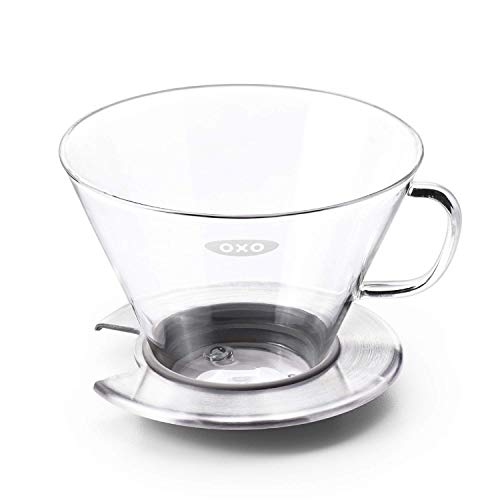 OXO 11207100 Pour Over Dripper, Clear, One Size